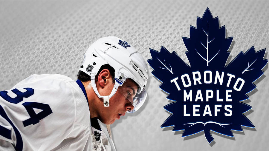 Auston Matthews Ice Hockey Center Wallpaper