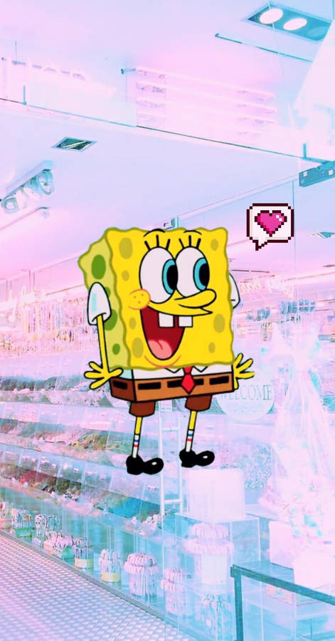 Authentic Aesthetic Spongebob Wallpaper