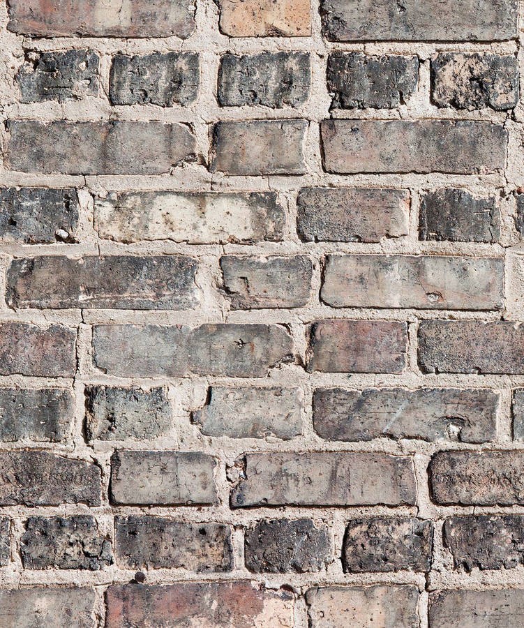 Authentic Brick Wall Wallpaper