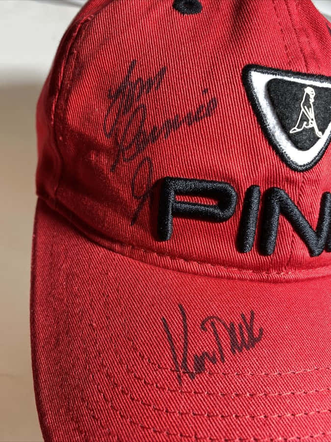 Autographed Ping Golf Cap Wallpaper