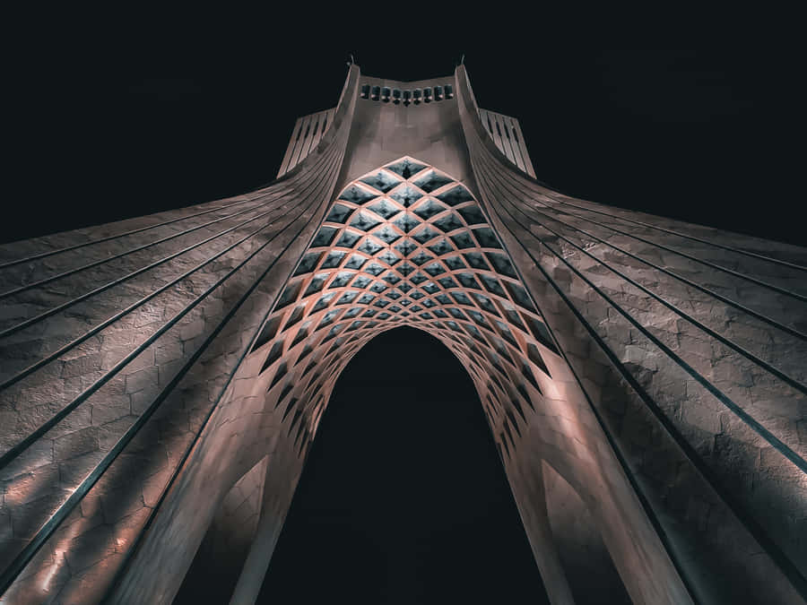 Azadi Tower Beautiful Night Wallpaper