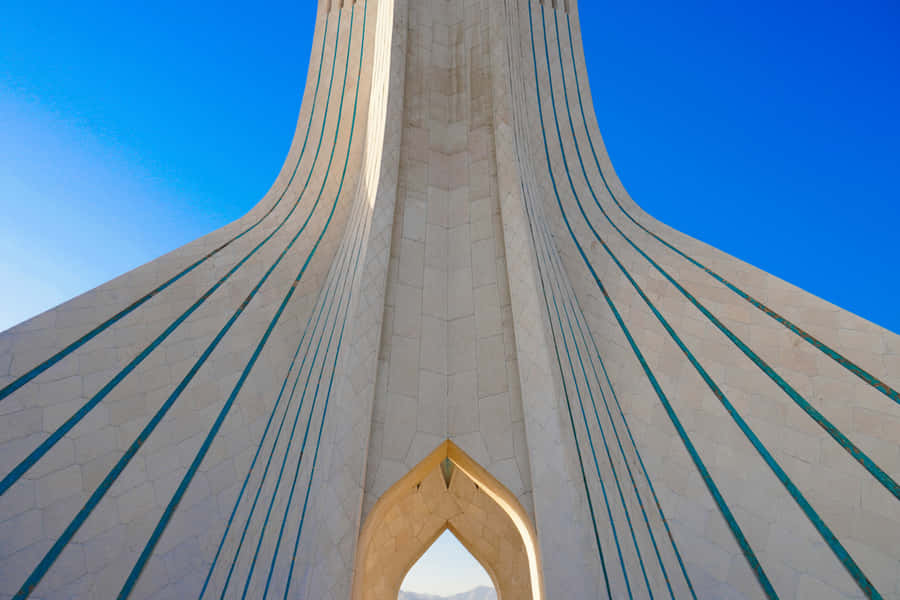 Azadi Tower Tall Side View Wallpaper