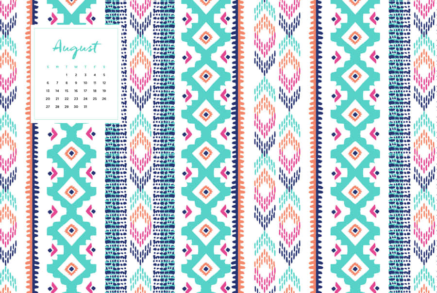 Aztec Pattern Boho Mac Wallpaper
