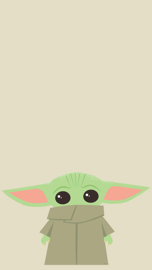 Baby Yoda Cherishes Each Moment With His Master Wallpaper