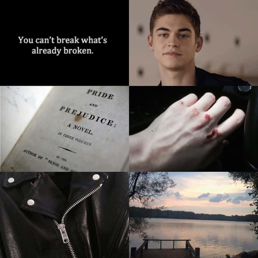 Bad Boy Book Character Hardin Scott Wallpaper