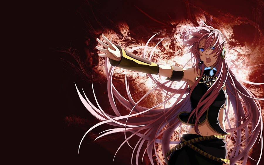 Bad Girl Anime Megurine Luka Wallpaper