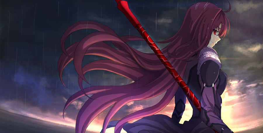 Badass Anime Scathach Wallpaper