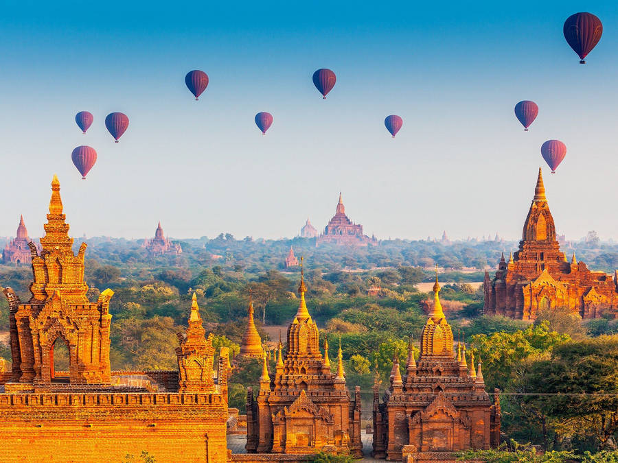 Bagan Temple Myanmar Wallpaper