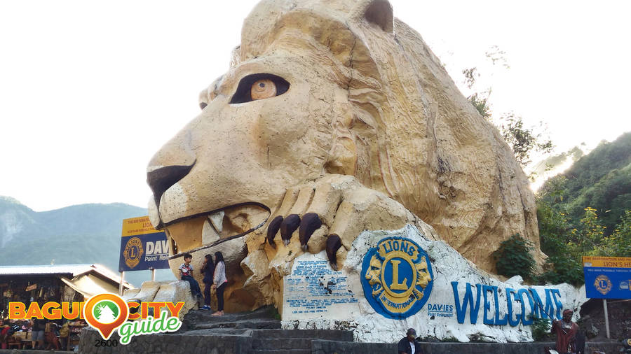 Baguio City Lion Head Landmark Wallpaper