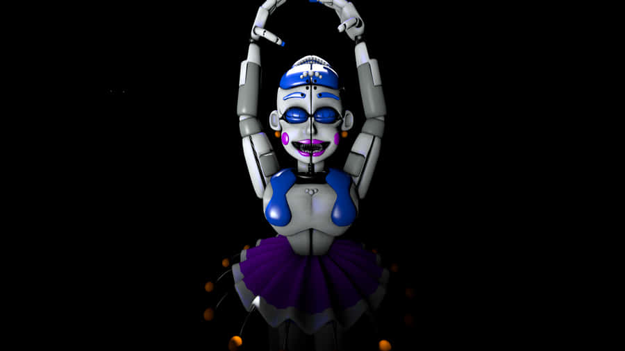 Ballora Dancing Arms Up Wallpaper