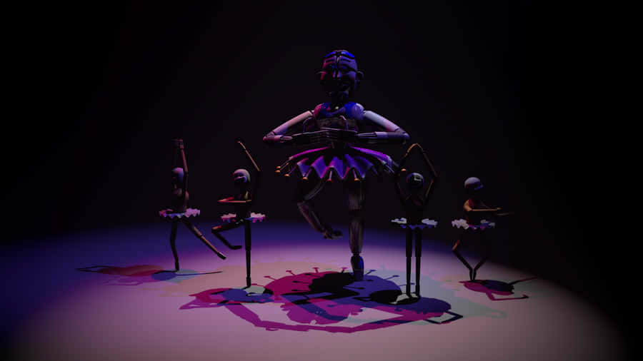 Ballora Dancing Robits Wallpaper