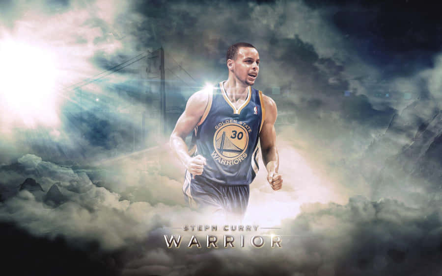 Basketball Warriorin Action Wallpaper