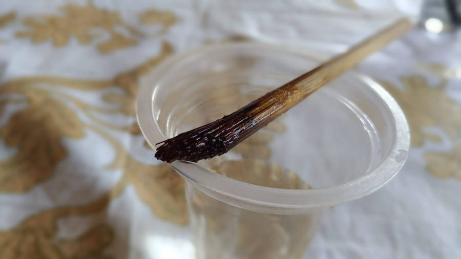 Batik Paint Brush Wallpaper