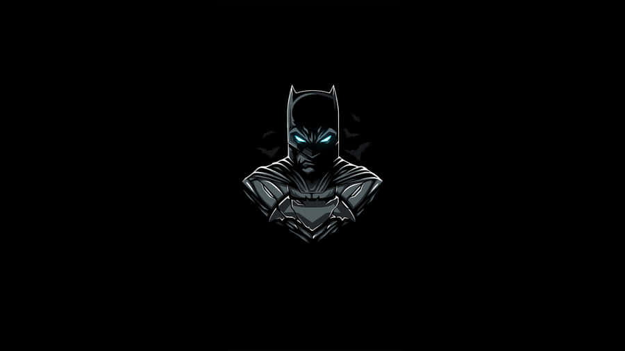 Batman Logo On A Black Background Wallpaper