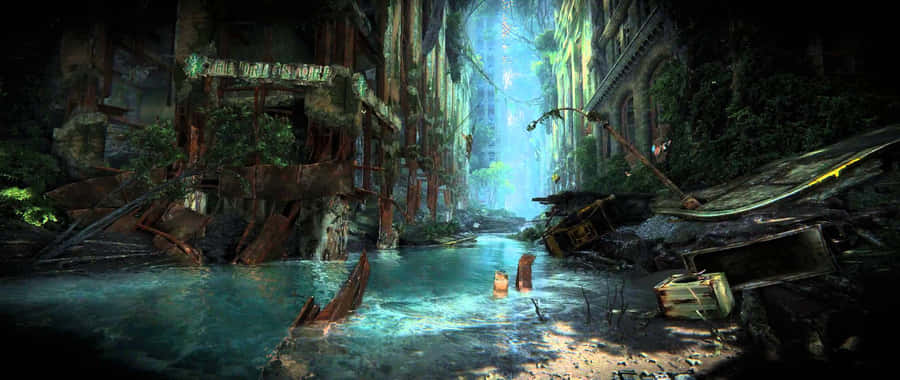 Battle For The City Wallpaper