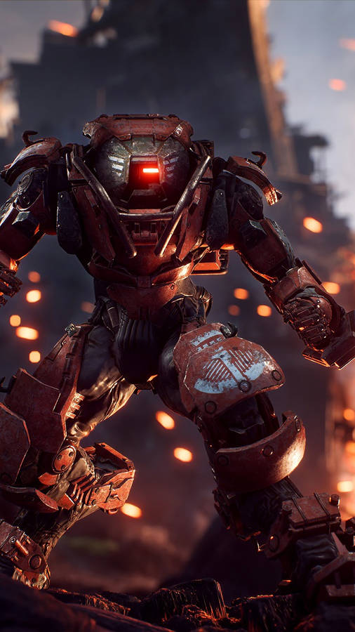 Battle Mode Colossus Javelin Anthem Phone Wallpaper