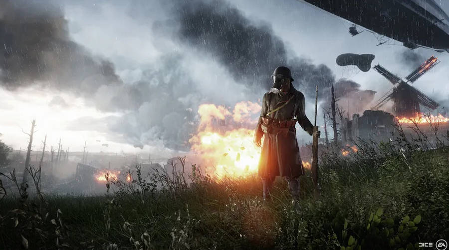 Battlefield 1 Hd - The Scout Ranger On Duty Wallpaper
