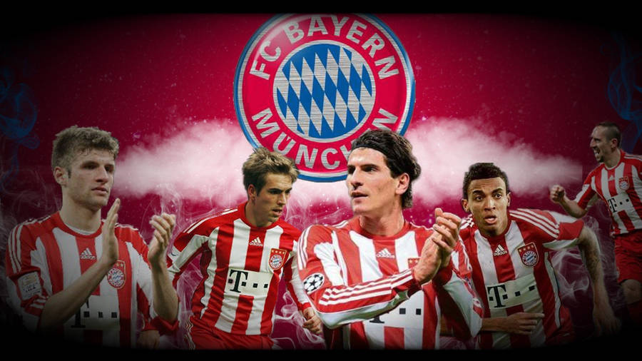 Bayern Munich Red Team Art Wallpaper
