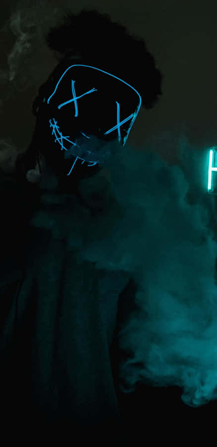 Be Unique With A Neon Mask