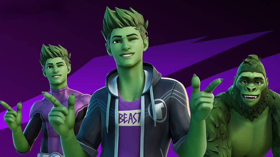 Beast Boy Fortnite Skins Wallpaper