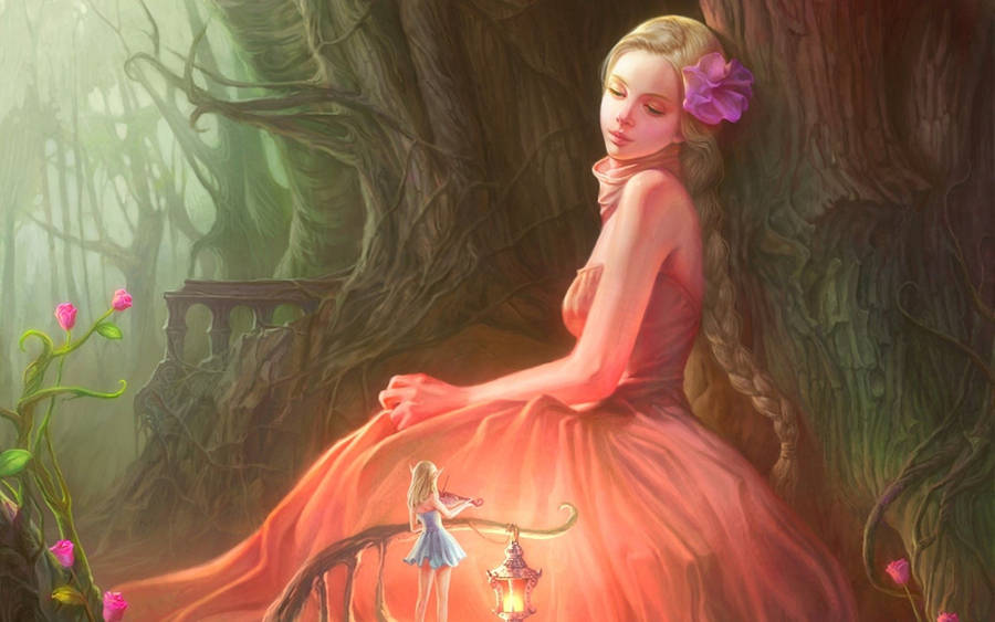 Beautiful Fantasy Fairy Wallpaper