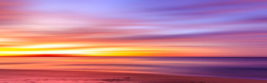 Beautiful Horizons Seen On Dual Screen Wallpaper