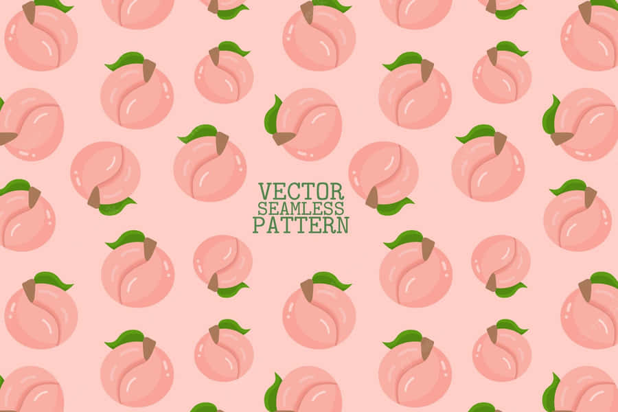 Beautiful Peach With Soft Peachy Texture Wallpaper