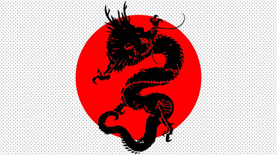 Beautiful Red Japanese Landscape Wallpaper