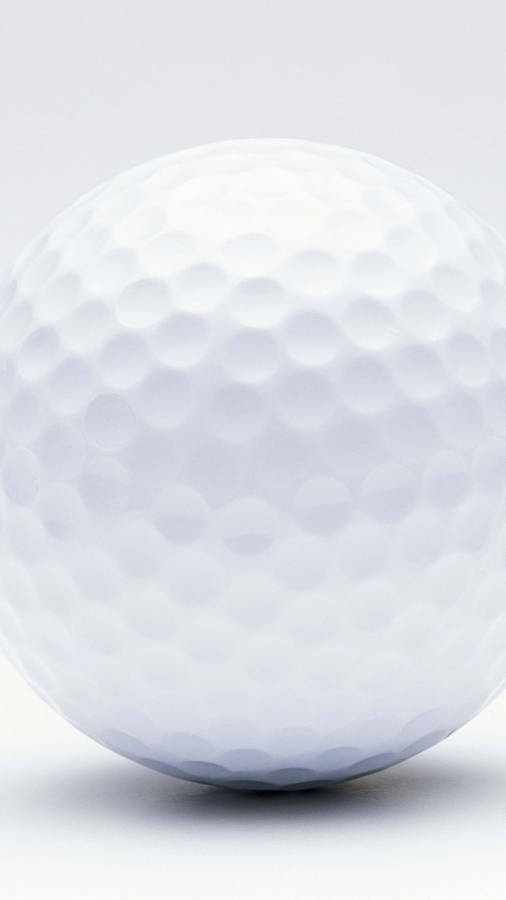 Beautifully Rendered Golf Ball For Desktop Wallpaper