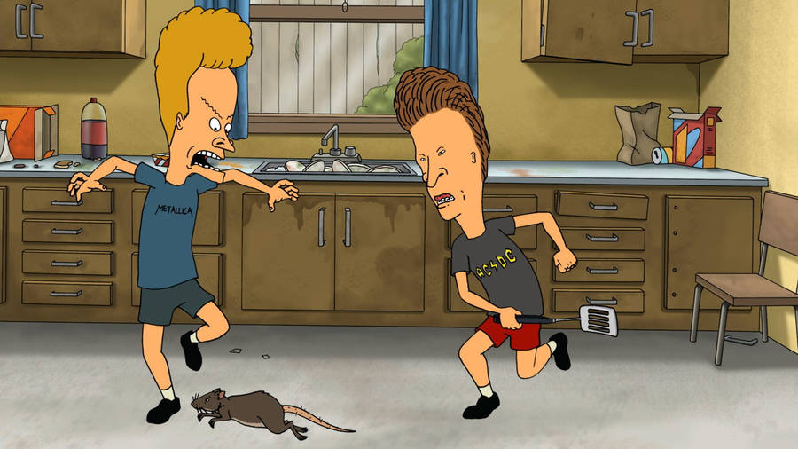 Beavis And Butt Head Kitchen Rat Wallpaper