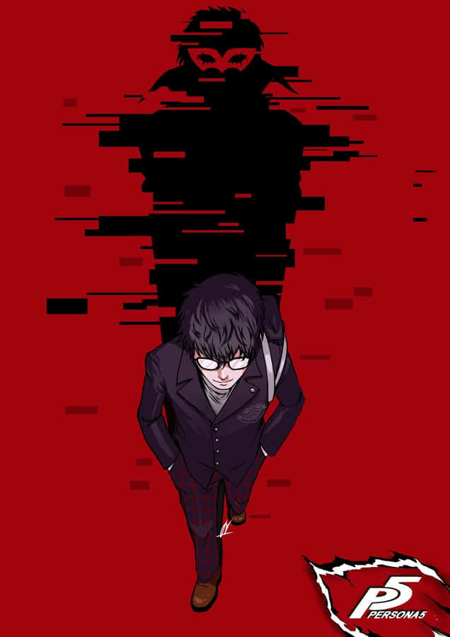 Become Wild Card With Joker, The Protagonist Of Persona 5 Wallpaper