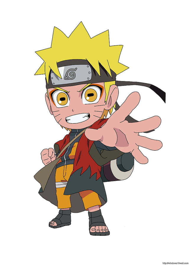 Behold, The Power Of Naruto Chibi! Wallpaper
