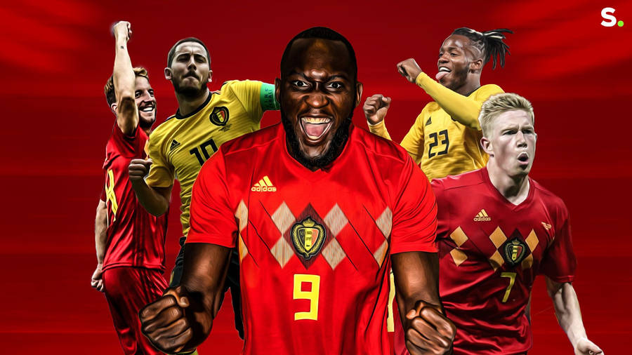 Belgium National Football Team Players Wallpaper