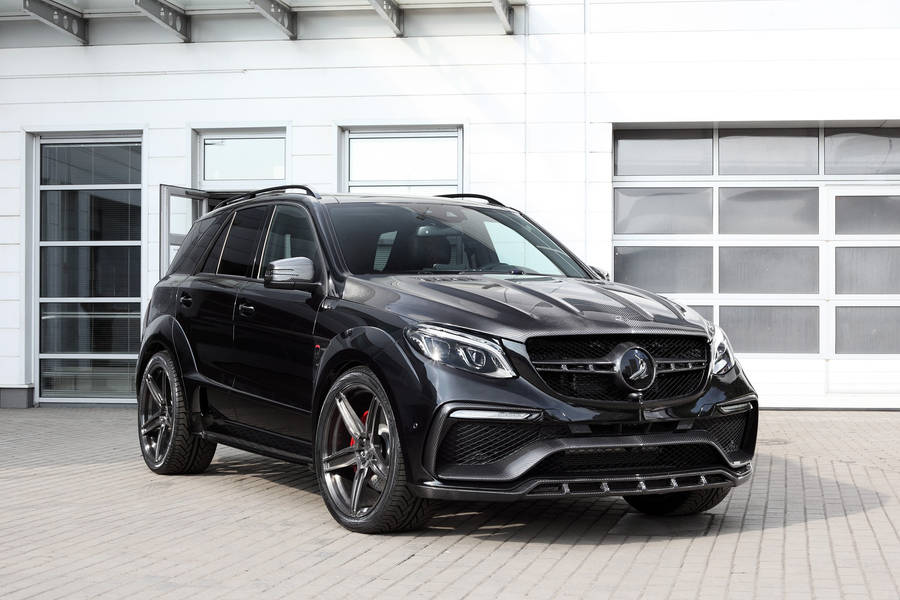 Benz 4k Black Suv Wallpaper