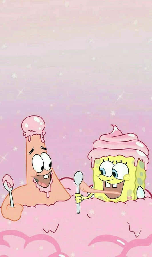 Best Friends Forever Iphone Spongebob And Patrick Wallpaper