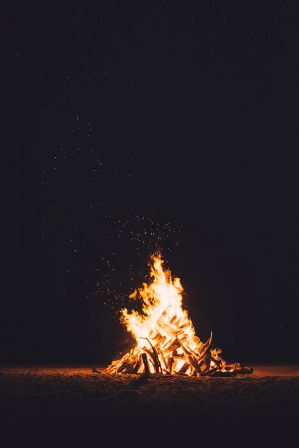 Best Oled Bonfire Wallpaper