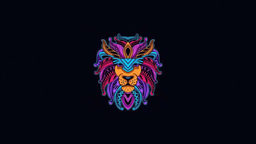 Best Oled Rainbow Lion Wallpaper