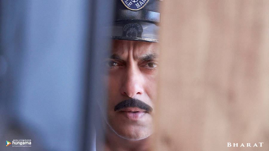 Bharat's Face In Between Walls Wallpaper