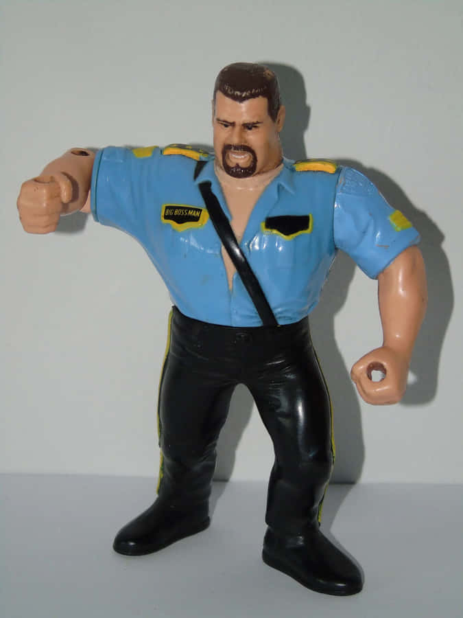 Big Boss Man Action Figure Wallpaper