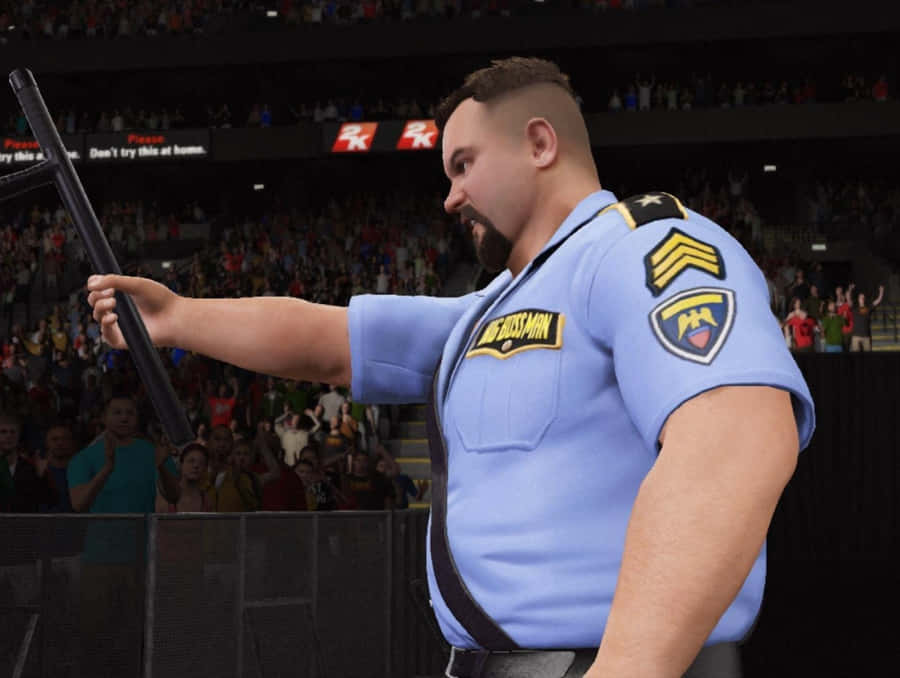 Big Boss Man Wrestling Entrance Wallpaper