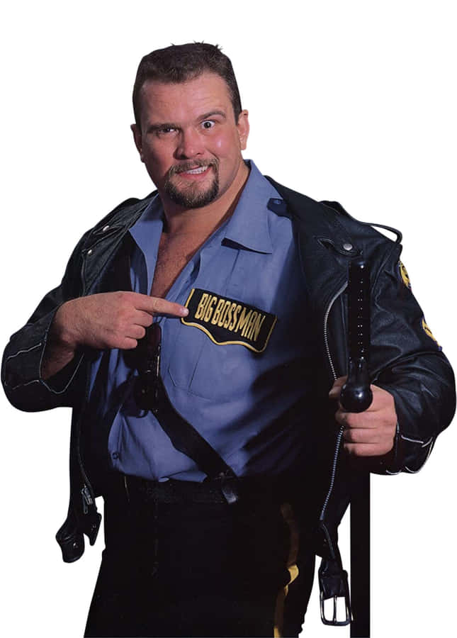 Big Boss Man Wrestling Promo Wallpaper
