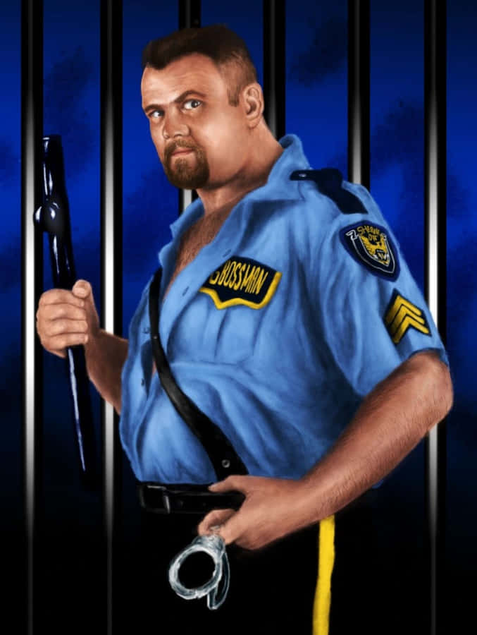 Big Boss Man Wrestling Promo Wallpaper