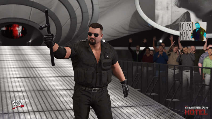 Big Boss Man Wwe 2k17 Roster Wallpaper