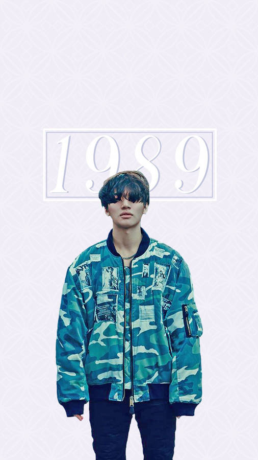 Bigbang Daesung Blue Camouflage Wallpaper