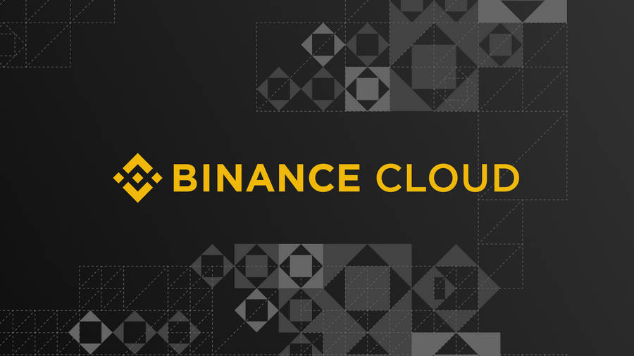 Binance Cloud Patterns Wallpaper