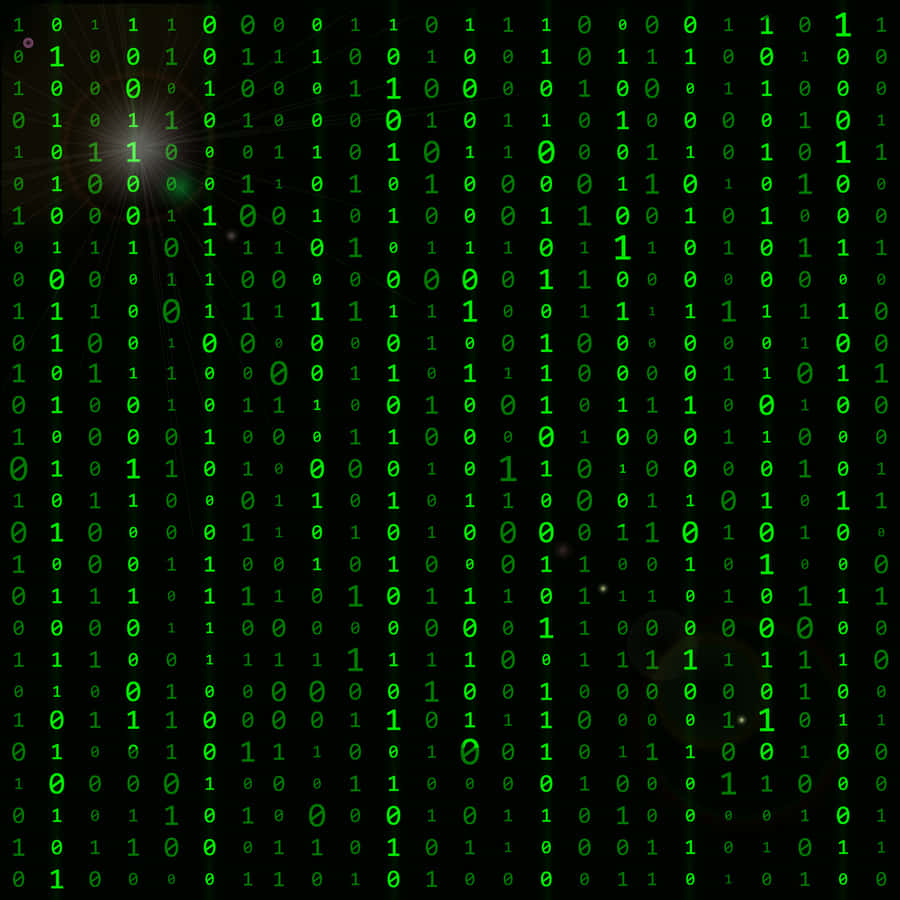 Binary Numbers Neat Line Wallpaper