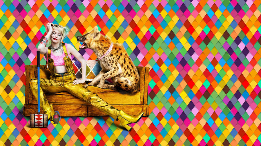 Birds Of Prey Multicolored Harley Wallpaper