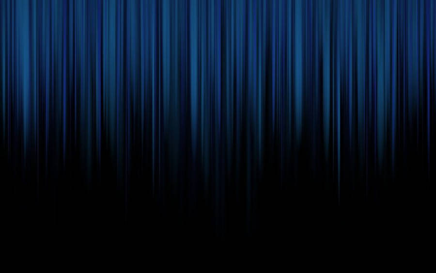 Black And Blue Spikes Wallpaper