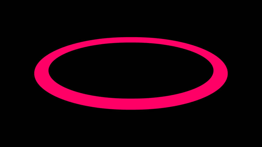 Black And Pink Aesthetic Ellipse Shape Wallpaper