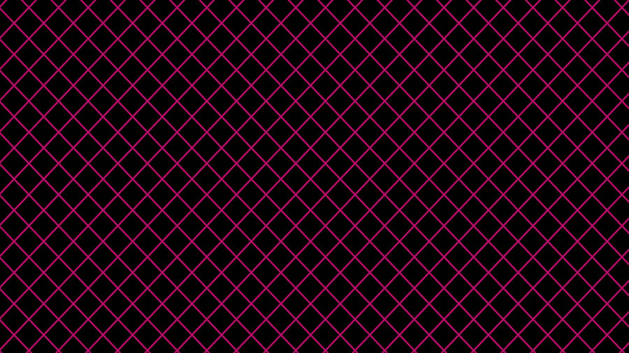 Black And Pink Aesthetic Lattice Pattern Wallpaper
